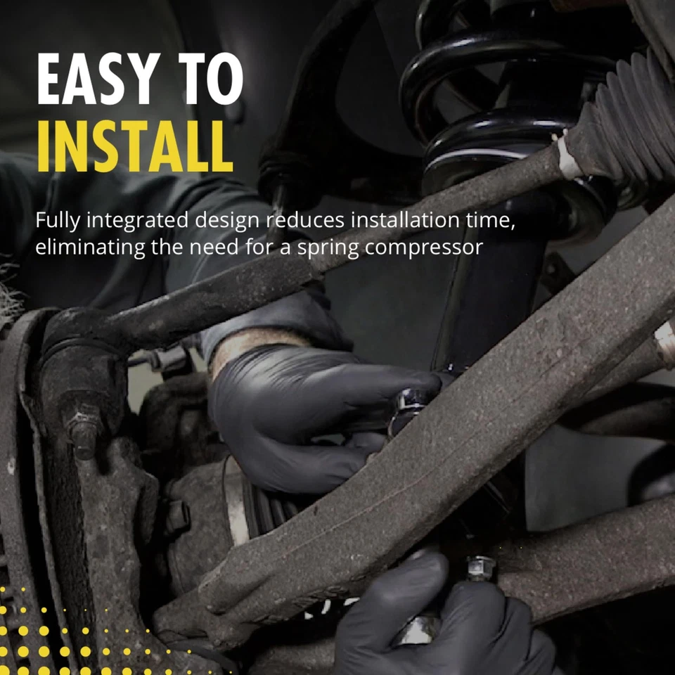 ✅ Suporte de suspensão Monroe 181920 e conjunto de mola helicoidal 95-03 Ford Windstar - Imagem 4 de 4