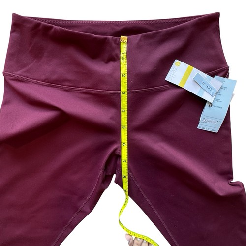 Neu mit Etikett Zella Live In Leggings Yogahose für Damen lila Training schmale Passform Größe Large - Bild 4 von 8