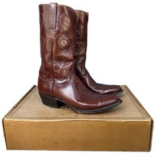 Lucchese Classics Vintage Mens 11 D Western B...