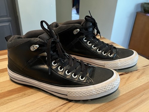 Converse Chuck Taylor All Star Street Stiefel High Top Schwarz Herren 8 157506C