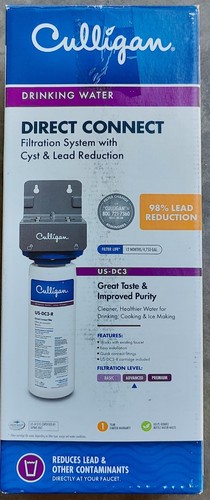 Culligan US-DC1 Direct Connect Filtration System Bad Taste & Odor Reduction NIB - Picture 2 of 2