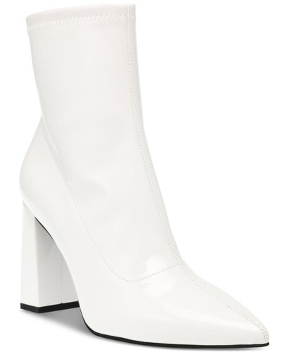 Wild Pair Women's Iloise Ankle Boots Manmade Pointed Toe Block Heel T86