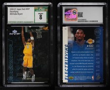 2000-01 Upper Deck MVP Electrifying Kobe Bryant #E8 CSG 8 HOF