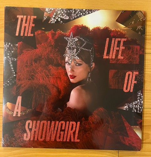 The Life of a Showgirl: Tiny Bubbles in Champagne Red Lipstick & Lace Vinyl, NEW - Picture 1 of 3