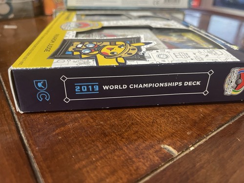 Pokemon TCG 2019 World Championships Haruki Miyamoto Pikarom Judge Box Sealed - Picture 5 of 6
