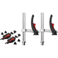 Aktionsset mit Spannwerkzeugen zum Arbeiten auf dem Tisch Bessey MFT-A Spann-...