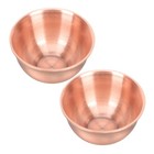  2pcs Vintage Tea Cups Japanese Style Metal Sake Cups Retro Farmhouse Dinner