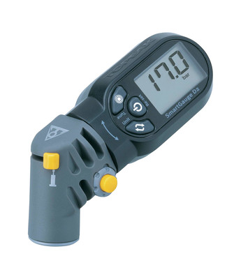 Manómetro digital SMARTGAUGE D2 de Topeak con botón de liberación de aire para a