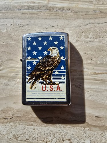 2 Zippo Feuerzeug Selten,black Skull,Eagle,USA, Benzin,Sturmfeuerzeug,Sammler - Bild 6 von 6