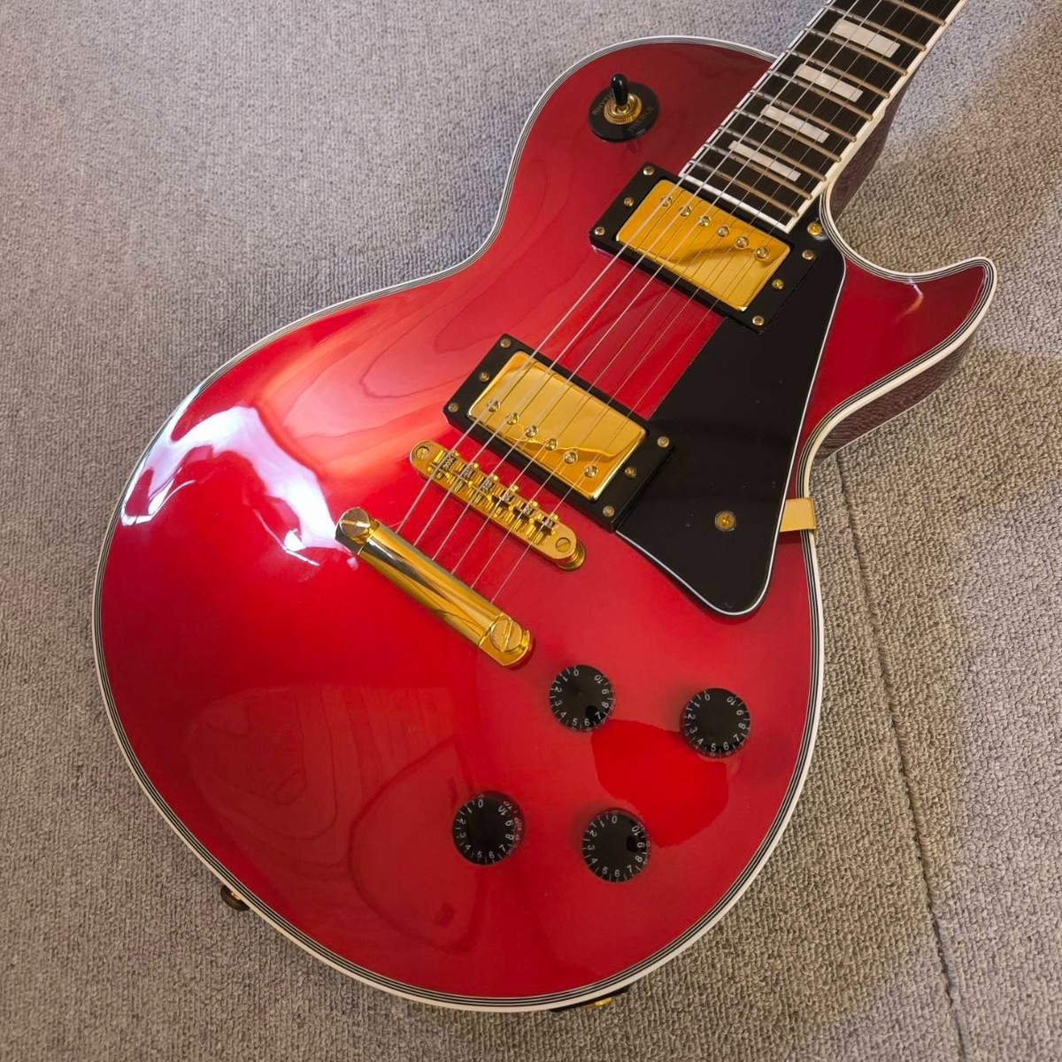 Grass Roots By ESP Electric Guitar Les Paul Custom G-LP Red