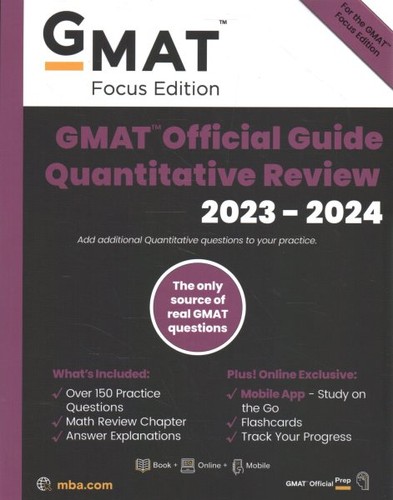 Gmat Official Guide 2023-2024 : Online Question Bank Bundle, Website Associat...