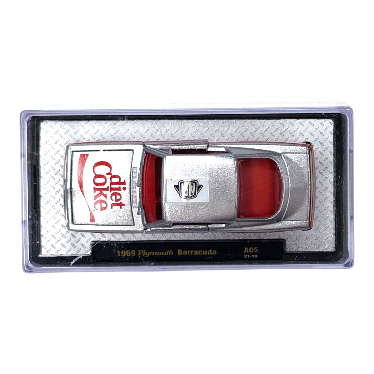 M2 MACHINES 1969 Plymouth Barracuda Diet Coke Coca-Cola 52500-A05