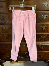 Mini Boden Girls Pull on elastic waist pink courduroy pants size 10-11 NWOT