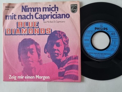 Blue Diamonds - Nimm mich mit nach Capriciano 7'' Vinyl Germany