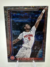 2025-26 Topps Basketball #44 Ausar Thompson Holo Foil  Detroit Pistons  1/1