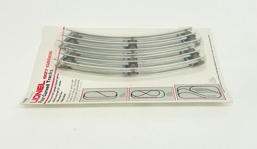 Lionel O27 Four Curved Train Tracks 6-5012 Sealed NOS - 第 2/4 張圖片