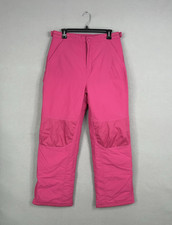 LL Bean Pants Kids Girls 18 Pink Insulated Snowboard Ski Outdoor Winter Active