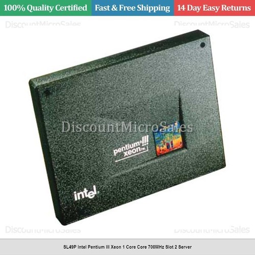 SL49P Intel Pentium III Xeon 1 Core Core 700MHz Slot 2 Server - Picture 1 of 1