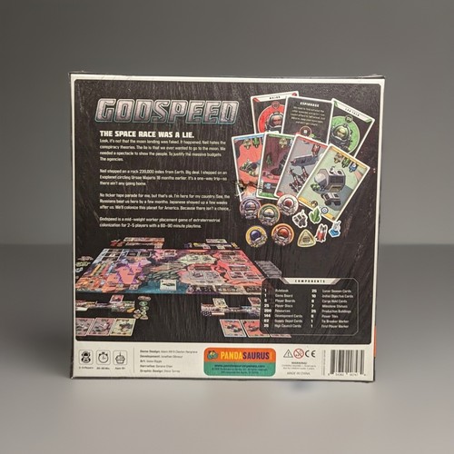 Pandasaurus Boardgame Godspeed (Deluxe Kickstarter Ed) - New & Sealed - Picture 2 of 2