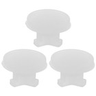 3 Pcs Food Container Sealing Plug Leakproof Silicone Lid Stopper