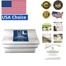 Versatile Unprinted Newsprint Packing Paper - 17" x 27", 15 lbs of Protection