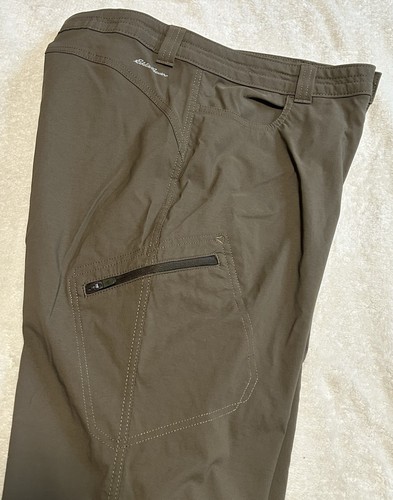 Eddie Bauer Pants Womens 12 First Ascent Guide Pro Nylon Stretch Green Hiking - Picture 4 of 5