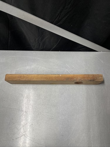 DE COLECCIÓN IMPERIO Nº 666 12" MADERA DE CEREZO/LATÓN NIVEL - Imagen 4 de 4