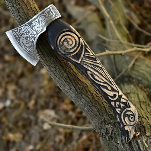Wikingeraxt „Raben Odins"