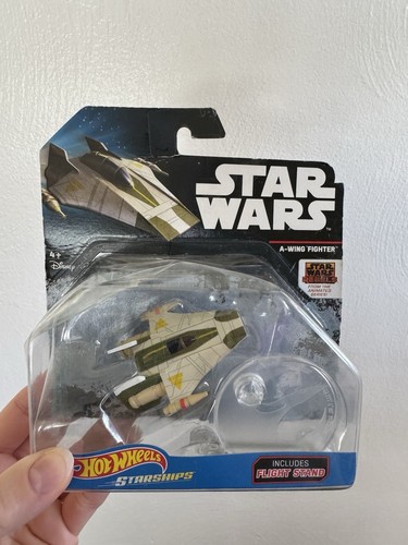 Star Wars Hot Wheels 4er Set Diecast - 3 Luftschiffe & 1 Raumschiff verpackt - Bild 5 von 7
