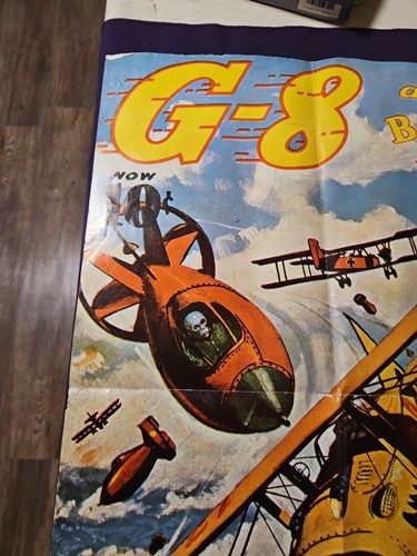 G-8 and His Battle Aces. 1943 October. Pulp Poster - Picture 3 of 11