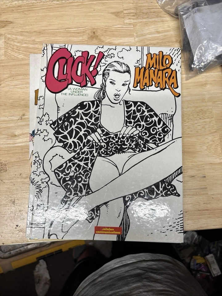Cómic Milo Manara Click serie 1-3 primera edición Foto 3 de 4