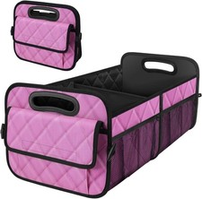 Car Trunk Organizer for SUV, Car Organizers and Storag Color: PinkSize: Medium
