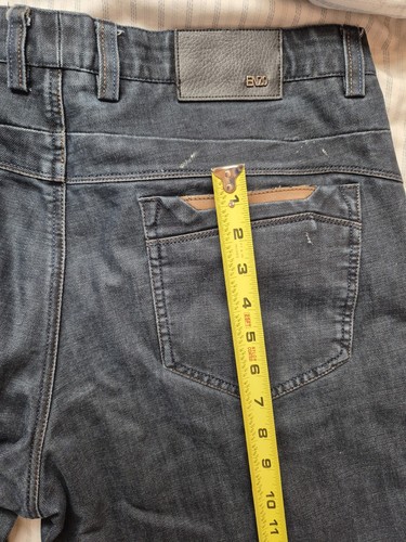 Enzo Denim Jeans Men’s Size 36 – Dark Wash Straight Leg – 100% Cotton – Classic - Picture 17 of 20