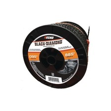 Trimmer Line Spool Black Diamond 0.095in 885ft Square Twist Gas Weed Eater Fit