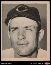 1948 Bowman #44 John Wyrostek Reds SHORT-PRINT RC 5 - EX