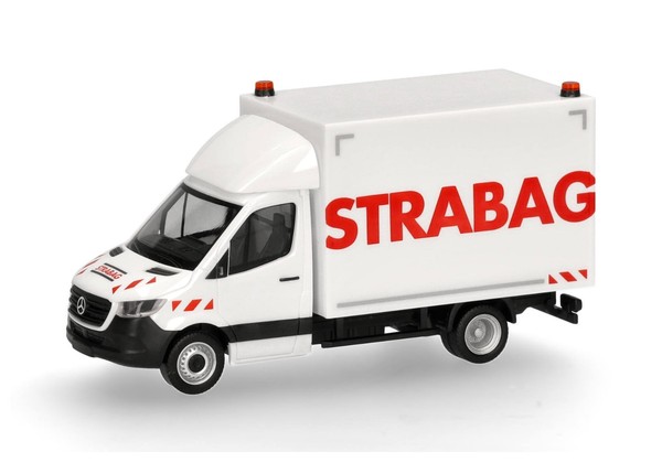 Herpa 098939 | Mercedes-Benz Sprinter '18 Koffer | Strabag (A) | 1:87-image
