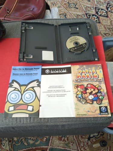 Paper Mario: The Thousand-Year Door, Nintendo Gamecube, 2004 komplett CIB Handbuch - Bild 2 von 8