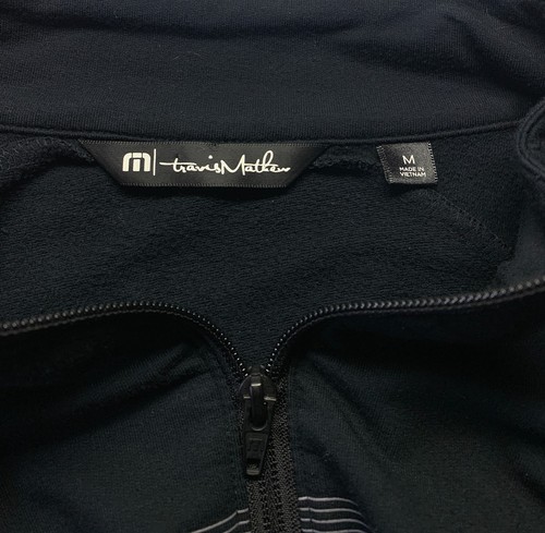 TRAVIS MATHEW Men's Keep It Reel 1/2 Zip Pullover Sweater Size M - Picture 5 of 7