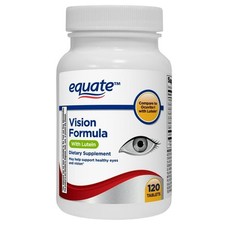 Equate Vision Formula with Lutein, Eye health and vision support Tablets 240 Ct