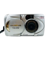 Olympus Camedia D-460 Zoom Digital Camera Silver Parts/Repair 433