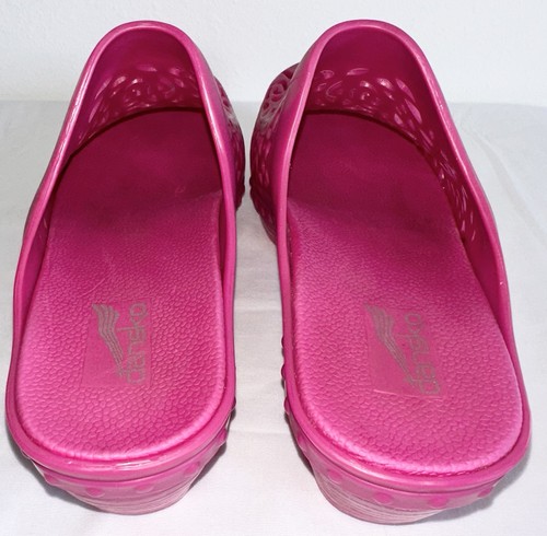 Dansko Pippa Womens Molded Clog Pink Open Back Laser Cut Mule Shoe 42/US 11.5 12 - Picture 7 of 8