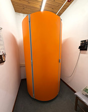 Pioneer Vertical Stand-Up Tanning Booth Sunbed with Cooling Fan