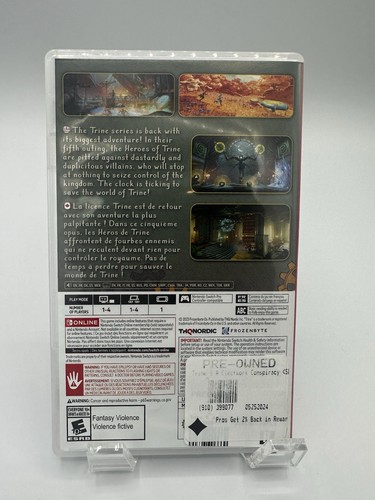 Trine 5: A Clockwork Conspiracy (Nintendo Switch) con estuche - Imagen 2 de 3