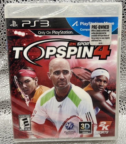 Top Spin 4 Sony PlayStation 3 PS3 Sealed & Complete CIB