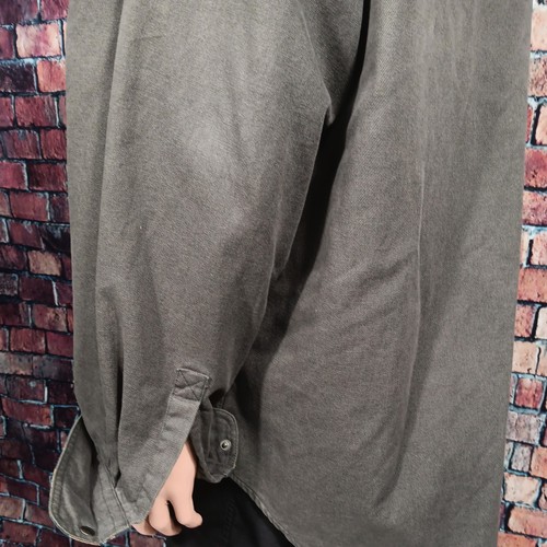 RedHead Hemd/Jacke Herren 2xl grün Workwear Canvas Flanell gefüttert Knopfleiste - Bild 8 von 15