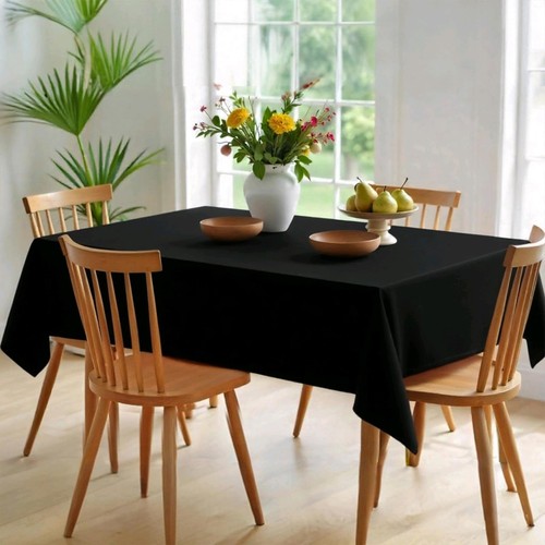 Tischdecke Abdeckung Küche Rechteck 60x84 Zoll Waschbar Polyester Strukturstoff - Bild 5 von 7