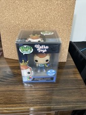 Funko Pop Digital Retro Toys - Freddy Funko with Simon #128 LE 2000 Protector