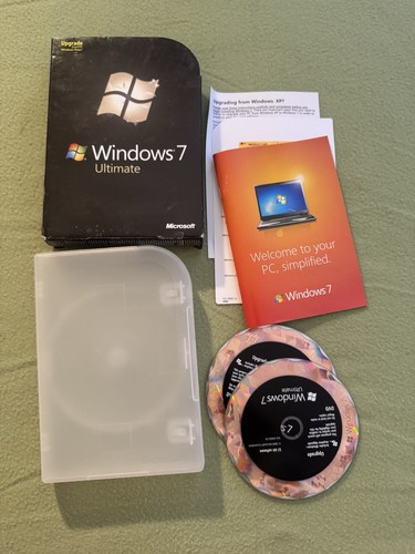Microsoft Windows 7 Ultimate Upgrade 32 Bit & 64 Bit mit Product Key - UPGRADE - Bild 1 von 6