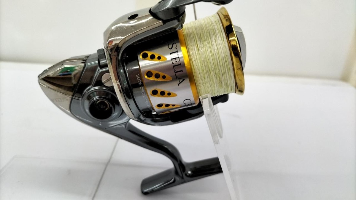 Shimano Stella C3000 Spinning Reel Used Navy Blue Ultra