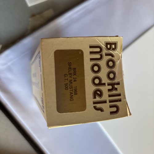 Brooklin Models 1/43 1968 Shelby Mustang G. T. 500.  Brk 24.blau - Bild 11 von 12